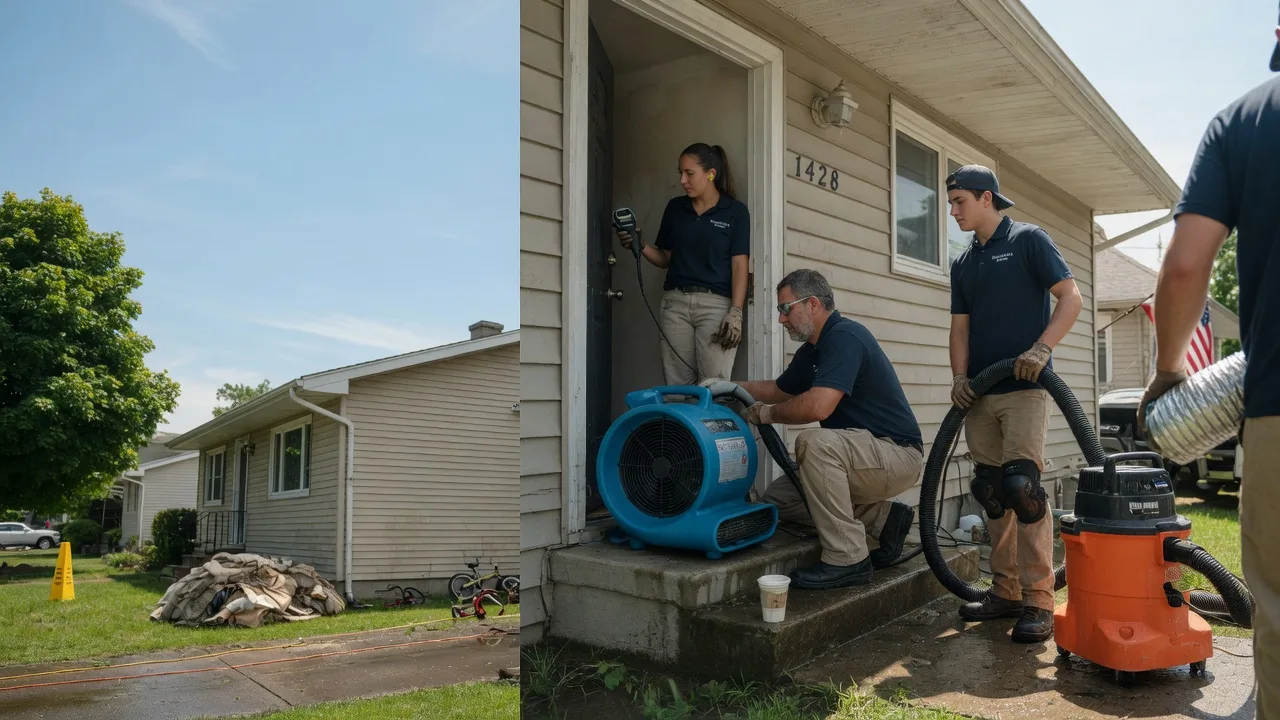Water Damage Restoration in Russia, OH near me